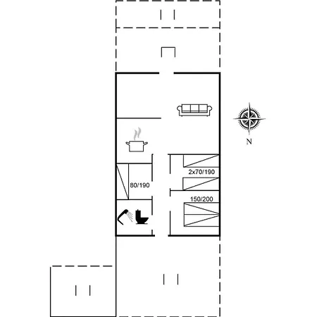 Antonelle - 1-7km From The Sea By Interhome בית נופש *
